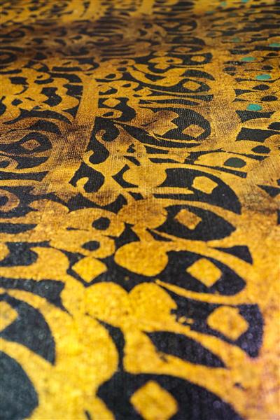 نقاشیخط عشق طلایی در پرسپکتیو اثر استاد لیلی منتظری