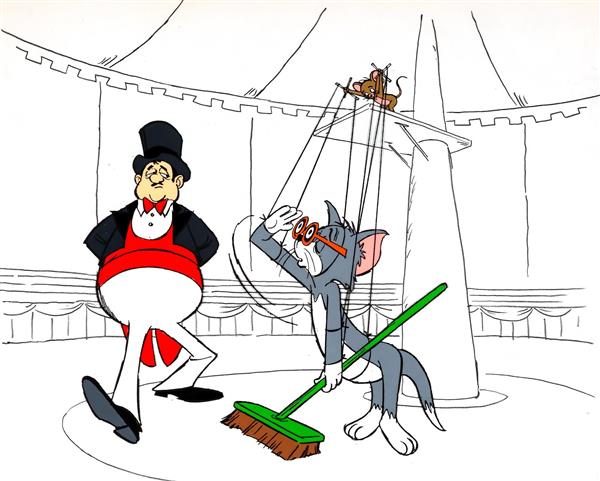 عکس تام و جری در سیرک
