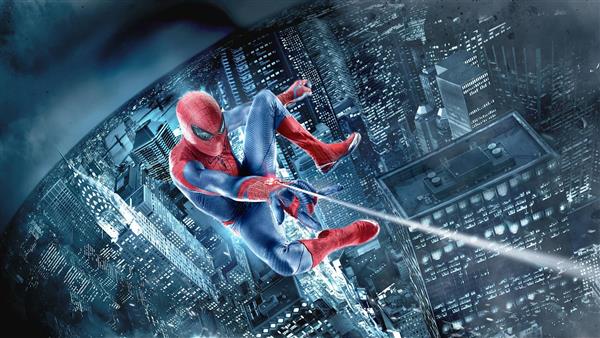 پوستر فیلم مرد عنکبوتی در آسمان شهر