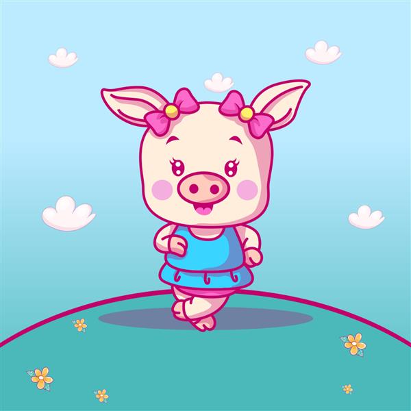 کارتون بچه خوک ناز برای بچه ها