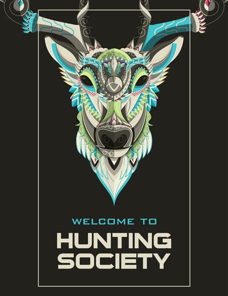 پوسترهای فصل باز شکارچی یا باشگاه شکارچی