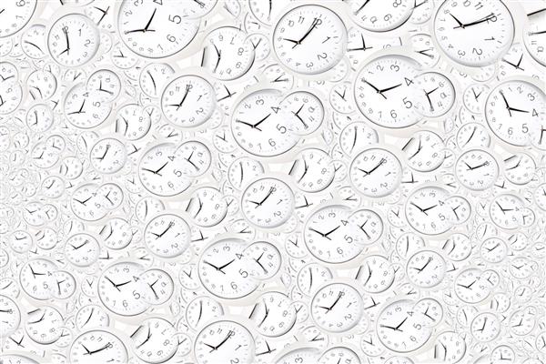 پس زمینه جلوه Droste با مارپیچ ساعت بی نهایت طراحی انتزاعی برای مفاهیم مرتبط با زمان و مهلت