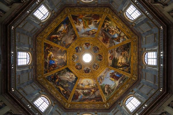 نمازخانه مدیچی داخلی cappelle medicee میکل آنژ هنر رنسانس در فلورانس ایتالیا