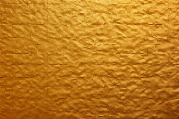 کاغذ دیواری بافت طلایی دلربا
