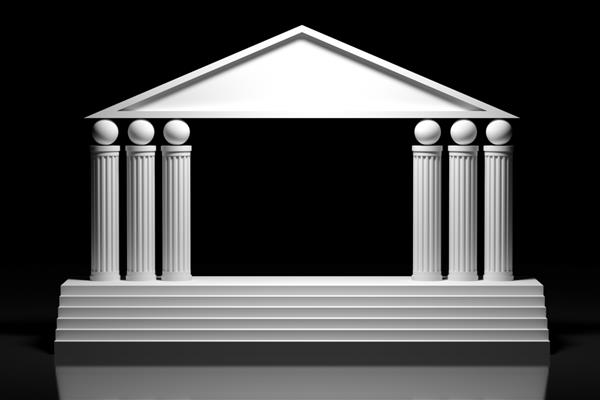 طاق به سبک یونانی باستان آرکید ستون