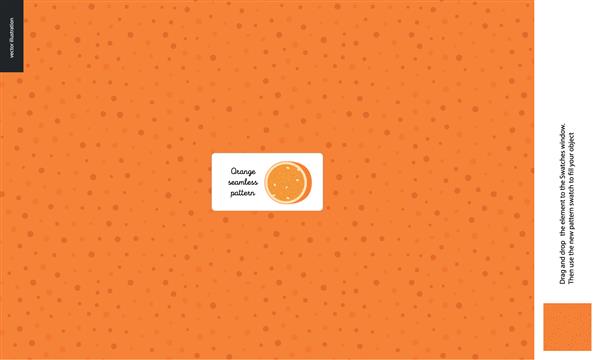 الگوهای غذایی تابستان - میوه بافت پرتقال تصویر نیمه کوچک پرتقال در مرکز - یک الگوی بدون درز از پوست پرتقال با سوراخ های کوچک آریل پوست پوست میوه ویتامین سالم