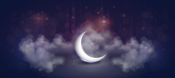 فانوس فانوس جشن مسلمین ماه مبارک رمضان کریم تصویر برداری