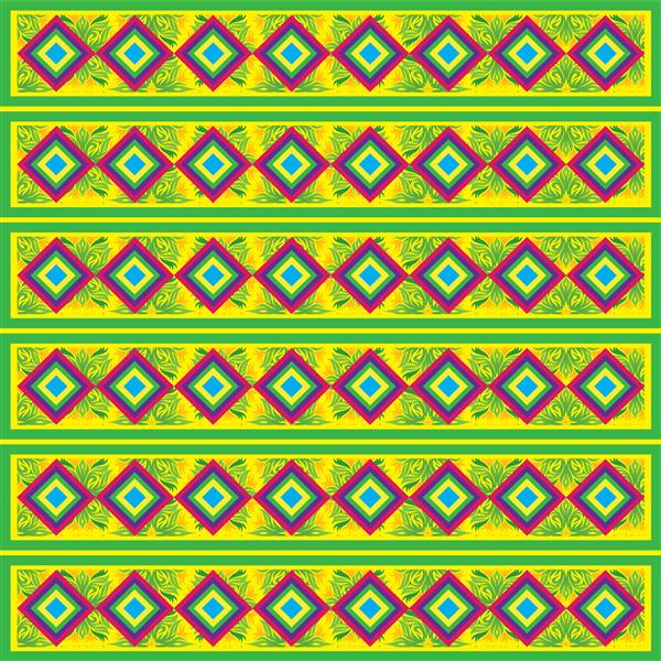 بافت یا پس‌زمینه رنگارنگ الگوی انتزاعی مربعی عنصر تزئینی الگوی طراحی