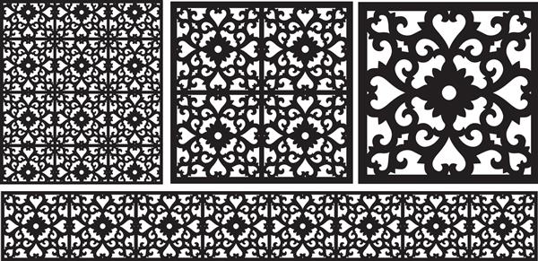 وکتور لیزر Cnc قدیمی برای شابلون