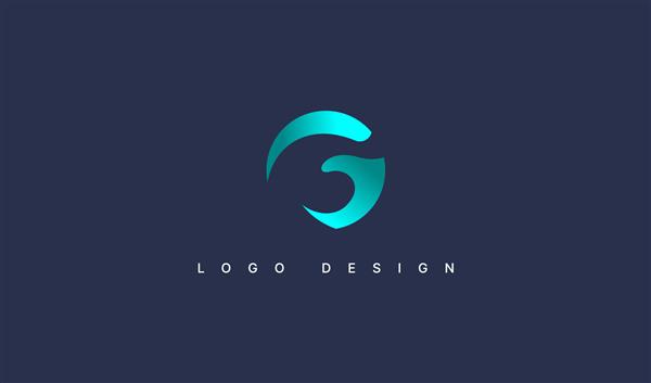 المان الگوی طراحی لوگو حرف G اولیه حرف G قابل استفاده برای لوگوهای برند تجاری و شرکتی المان قالب طراحی لوگو وکتور مسطح