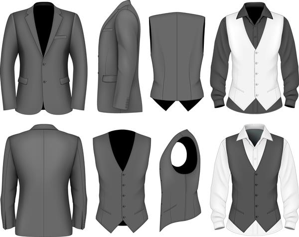 کت و ژاکت کت و شلوار تجاری رسمی برای مردان تصویر برداری