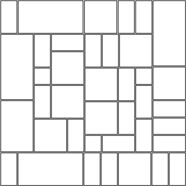 طراحی گرافیکی شبکه ای با الگوی مربع تصادفی