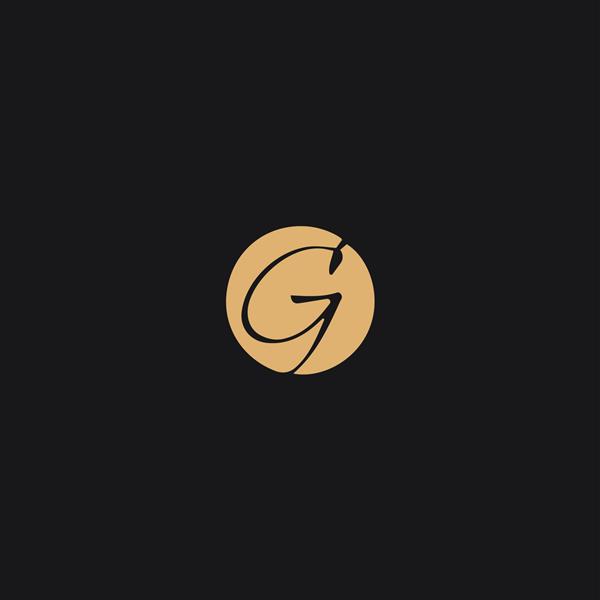 نشان‌واره G Script برای برندسازی لوکس طراحی لوگوی زیبا و شیک G برای شرکت شما