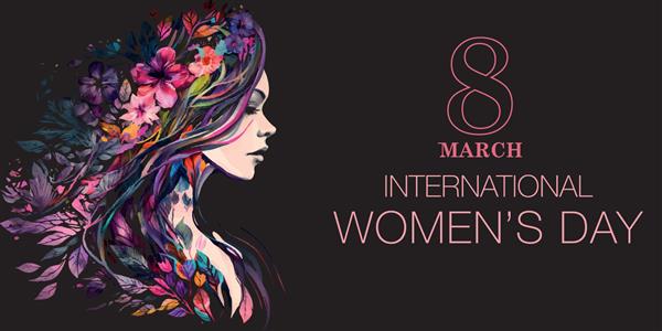 بنر روز جهانی زن 8 مارس