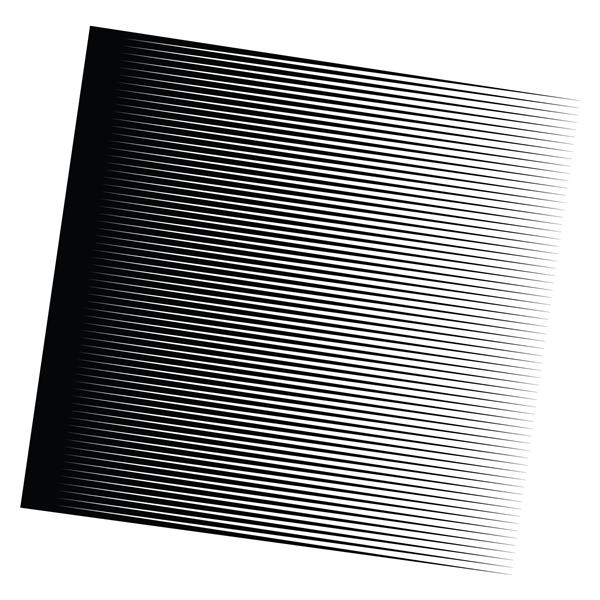 خطوط افقی الگوی هندسی راه راه رگه های موازی مستقیم نوارهای لبه دار طرح نوار خطی خطی انتزاعی تک رنگ تصویر هندسی سیاه و سفید