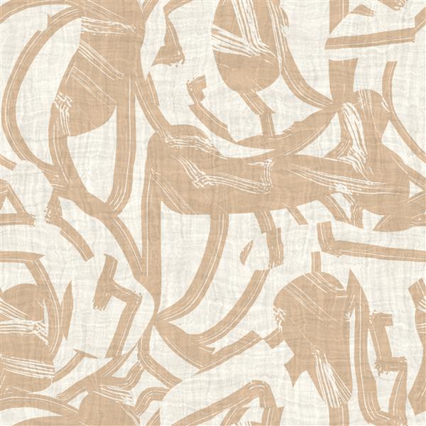 نمونه الگوی جلوه‌های خاردار دو رنگ بدون درز تصویرسازی با کیفیت بالا کلاژ از طرح‌های مینیمال که در یک الگوی بدون درز برای چاپ با روکش بافت پارچه چیده شده‌اند خط خطی خشن