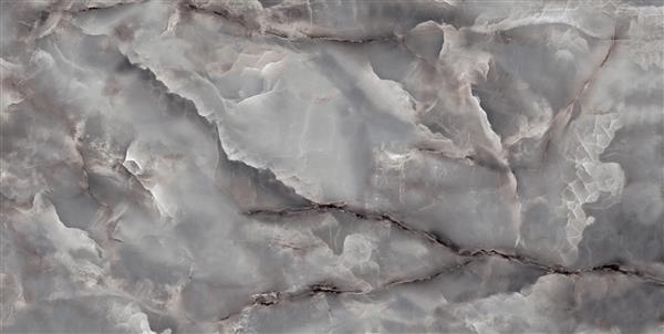 بافت سنگ اونیکس گرانیت ایتالیایی خاکستری با وضوح بالا و کاشی‌های دیواری سرامیکی و پس‌زمینه سطح کاشی کف