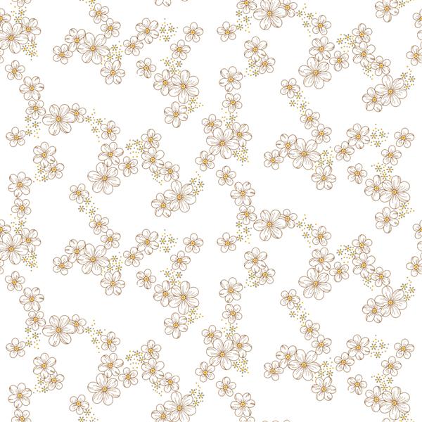 سرتاسر الگوی گل تیز گل شفاف با قرارگیری تصادفی ظاهر سلطنتی شکوفه چاپ دیجیتال انواع مختلف جلوه بافت هنری پس زمینه پاستل شکوفه لباس طراحی مفهوم پارچه شگفت انگیز
