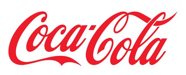لس آنجلس ایالات متحده آمریکا - 10 ژوئن 2015 تصویر آرم کوکاکولا در پس زمینه سفید کوکا کولا محبوب ترین نوشابه گازدار است که در سراسر جهان فروخته می شود