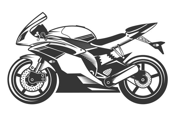موتور سیکلت اسپرت کلاه ایمنی طرح جدا شده از مسابقه سوپر دوچرخه