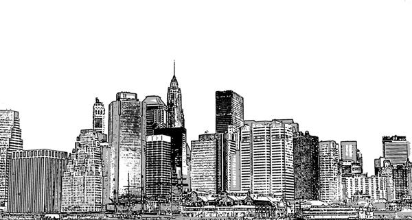 NYC Illustration Panorama