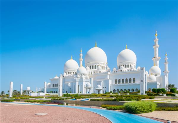 مسجد شیخ زاید ابوظبی امارات متحده عربی