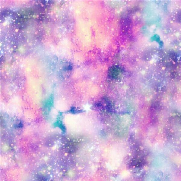 چاپ کهکشان ستاره‌ای با الگوی بدون درز رنگ‌های تکشاخ