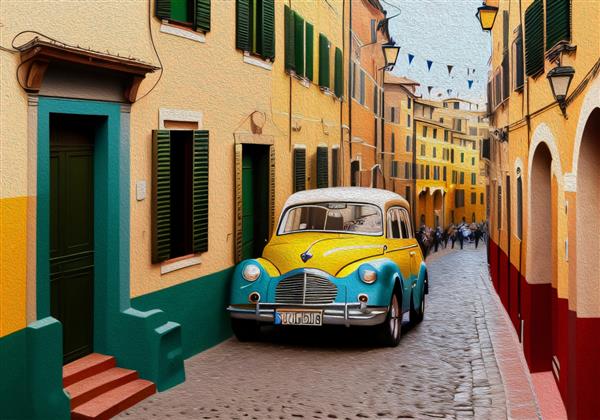 خیابان قدیمی دنج در Trastevere در رم ایتالیا تراستوره ریون رم در ساحل غربی تیبر در رم لاتزیو ایتالیا است معماری و مکان دیدنی رم