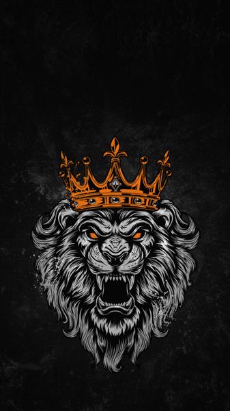 تصویر زمینه سیاه شاه شیر