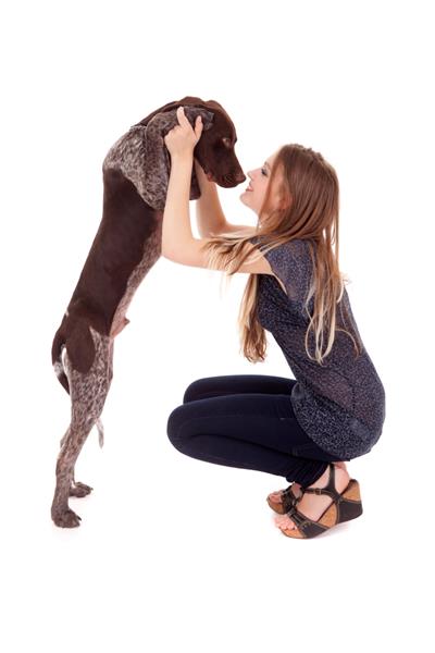 عکس خفن عکس دختر با سگ کارتونی