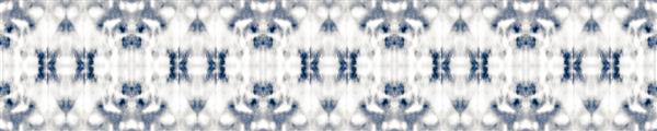 Indigo Seamless Boho کراوات رنگ شیبوری زیور بومی خاکستری نقاشی آبرنگ فرش هندسی ایکات الگوی بوهو گلدوزی ژاپنی فرش هندسی ایکات طراحی بدون درز آبی