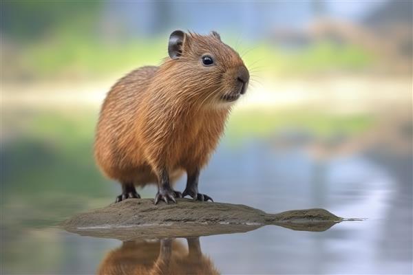 نوزاد ناز capybara Generative AI