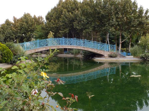 چشم اندازهایی از طبیعت شهری ایران پارک هامون کرج