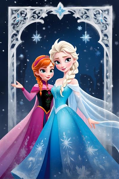  عکس السا و آنا جدید 2