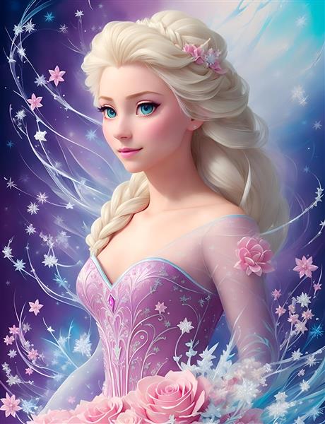  عکس پروفایل السا و آنا واقعی