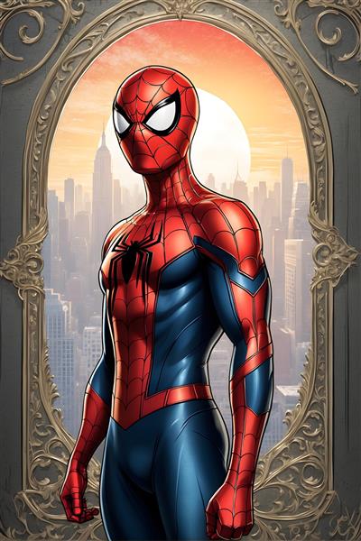 مرد عنکبوتی، ابرقهرمانی که شهر را نجات می دهد