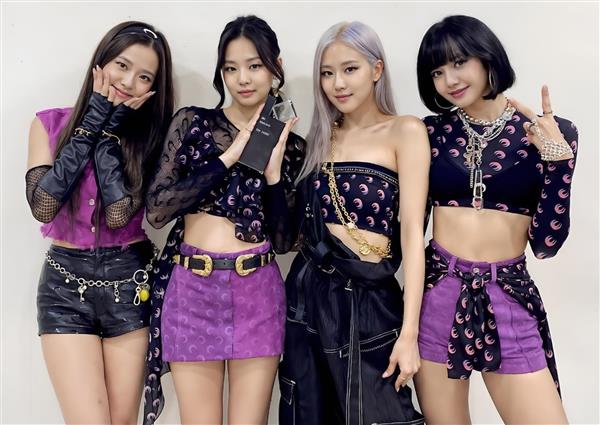 عکس خفن عکس بلک پینک در کنسرت جدید