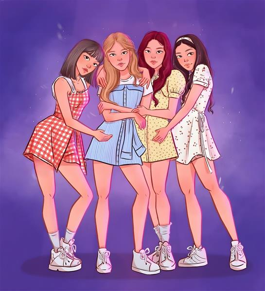 عکس خفن عکس بلک پینک در کنسرت جدید