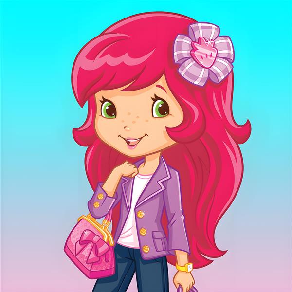  عکس دختر توت فرنگی و دوستانش