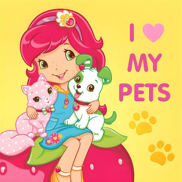  عکس دختر توت فرنگی و دوستانش