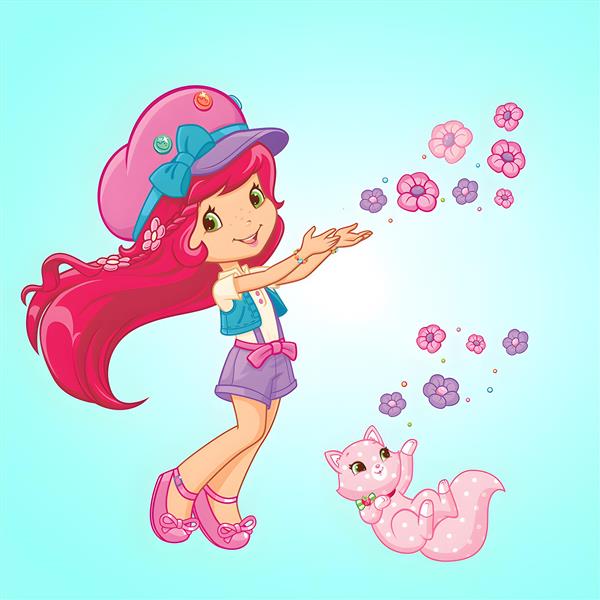  عکس دختر توت فرنگی جدید