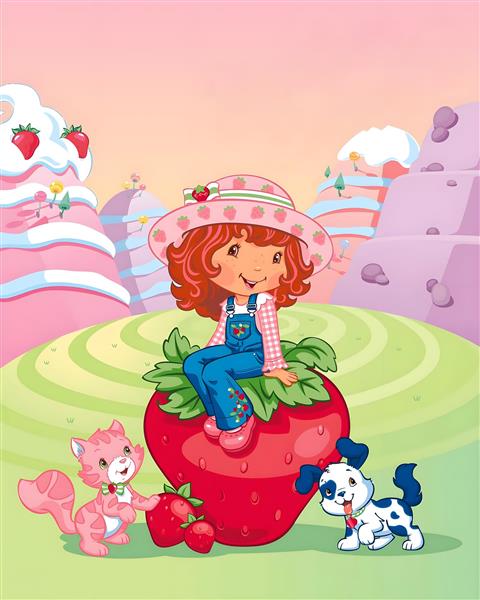  عکس دختر توت فرنگی و دوستانش