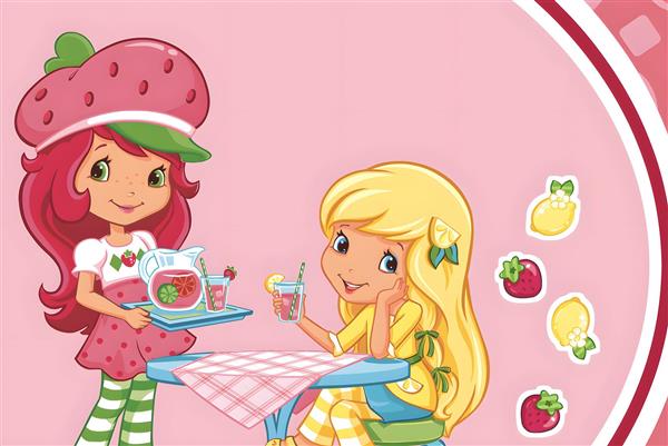  عکس دختر توت فرنگی و دوستانش