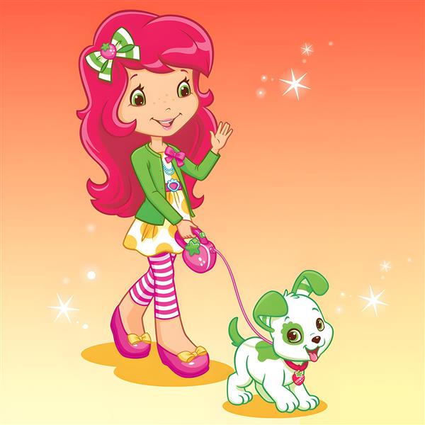  عکس دختر توت فرنگی و دوستانش