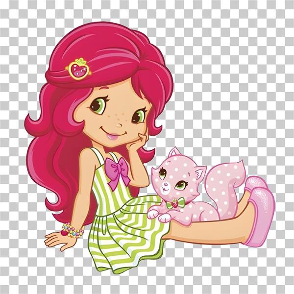  عکس دختر توت فرنگی و دوستانش