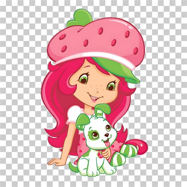  عکس دختر توت فرنگی و دوستانش