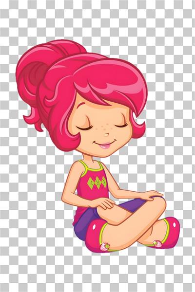  عکس دختر توت فرنگی و دوستانش