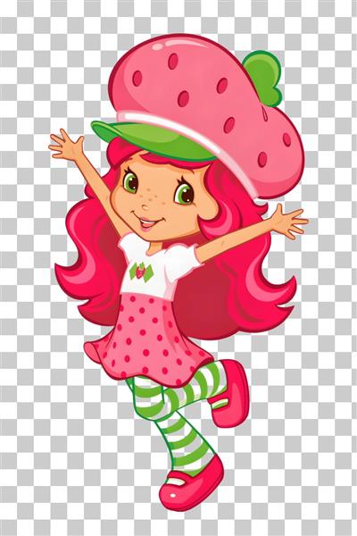  عکس دختر توت فرنگی و دوستانش