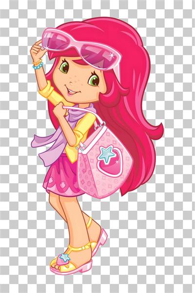  عکس دختر توت فرنگی و دوستانش