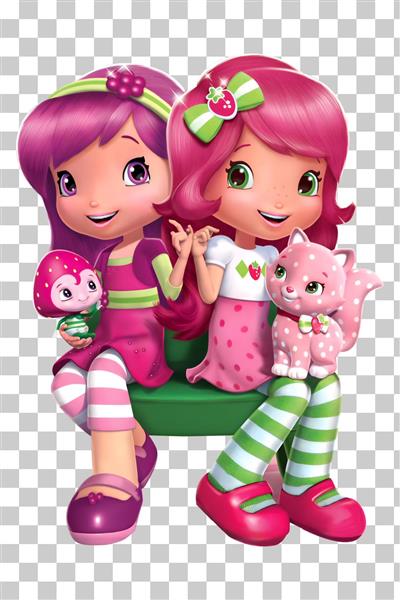  عکس دختر توت فرنگی و دوستانش